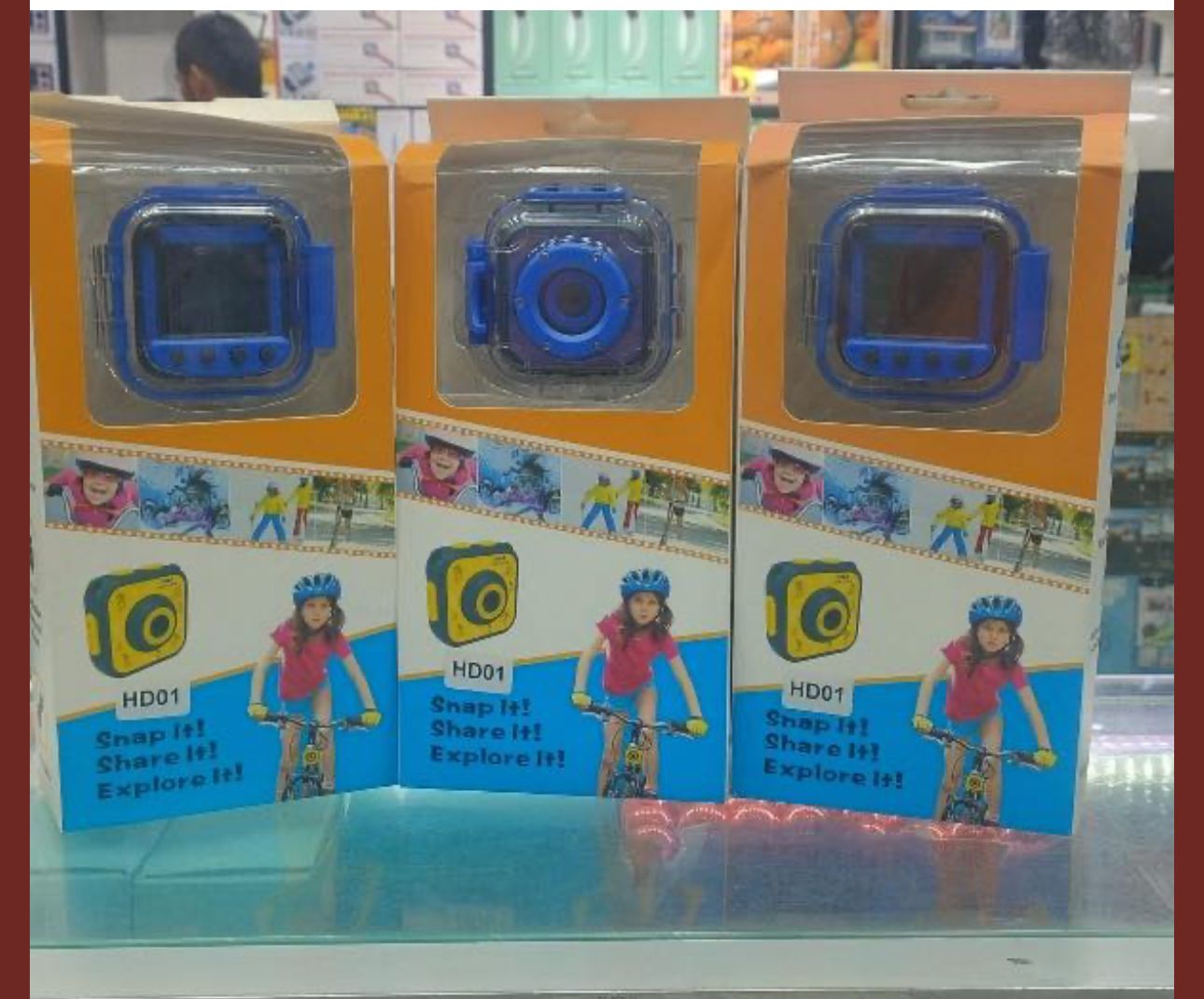 CAMARA DEPORTE SUMERGIBLE PARA NIÑOS